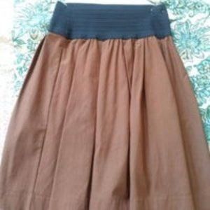 Long Flared Skirt